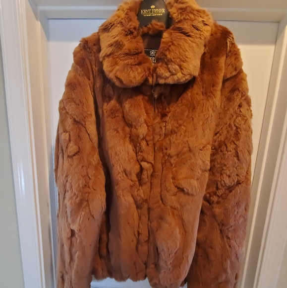 Rabbit Fur Jacket - Picture 1 of 5